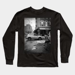 West Broadway Chamber Street Manhattan New York City Long Sleeve T-Shirt